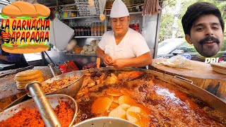 Este es EL VERDADERO TACO CHILANGO  La garnacha que apapacha [upl. by Senaj]