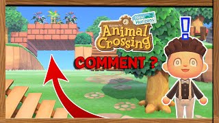 ➤ COMMENT CRÉER UN TUNNEL SUR Animal Crossing New Horizons  Ep44 FRHD  Yayou [upl. by Zohara]