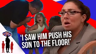 The MOST AGGRESSIVE parents in Supernanny history  Supernanny Compilation [upl. by Llereg]