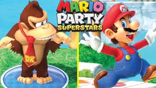 FUNNY 100 Normal Mario Party Superstars Mod [upl. by Scopp]