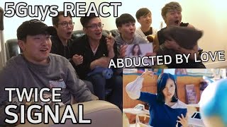 TRASH FANBOYS TWICE  SIGNAL 5Guys MV REACT [upl. by Giana]