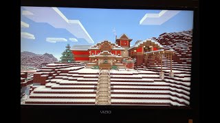 Minecraft Christmas world playthrough part 1 [upl. by Ajile]