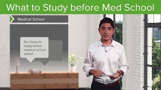 What to study before Med School – Medical School Survival Guide  Lecturio [upl. by Enetsirk]