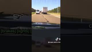 Police pit maneuver attempt murder on Harley rider youtube policechase bikelife harleydavidson [upl. by Imnubulo124]