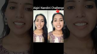 Aigiri Nandini Challenge  Mahishasurmardini Stotram  Purnima  shorts [upl. by Sivek374]