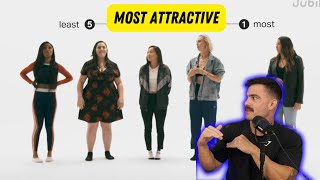 Ranking Attractive Women  Amigos React [upl. by Hsiri]