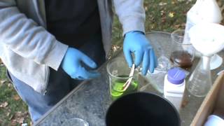 Gold Recovery from Plates and Cups  How to remove the gold [upl. by Berlauda299]