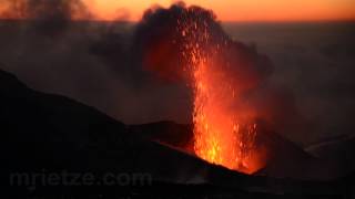 Etna Summit Crater Activity [upl. by Dalis]