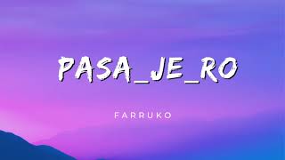 Farruko  Pasajero Lyrics English Translation [upl. by Eikkin448]