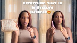 MENYA IBINTU BYOSE STELLA agendana muri HANDBAG 👜✨😍 AGIRIYE ABAGORE INAMA zo KUGIRA ISUKU✨ [upl. by Ayetal633]