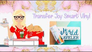 Cricut Joy Smart Vinyl Transfer Tip [upl. by Davison639]