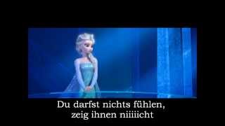 GERMAN Frozen Let it go  Cover by Julia Koep  LYRICS [upl. by Lacram]