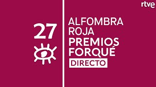 Alfombra roja  Premios Forqué 2021 [upl. by Elata]