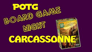 POTG Board Game Night  Carcassonne Hunters amp Gatherers [upl. by Idok]