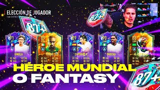 ABRO MUCHOS PLAYER PICK DE HEROE FANTASY O MUNDIAL 87  FIFA 23 [upl. by Iras]