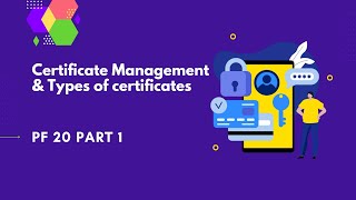 Certificate Management amp Types of certificates  PingFederate Complete course  PF 20 part 1 [upl. by Wiatt]