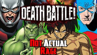 Not Actual Rage  Death Battle Mashup [upl. by Esaertal407]