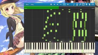 Synthesia Animenz  Kuchizuke Diamond Piano Tutorial [upl. by Tisman]