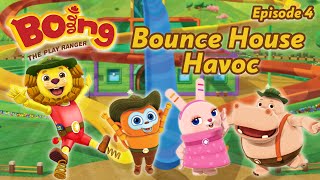 Bounce House Havoc  Boing The Play Ranger 11Minute Cartoon for Kids [upl. by Rezal]