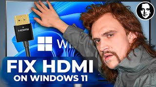 How to Fix HDMI Connection Not Working On Windows 11 [upl. by Eusoj]