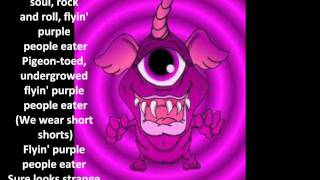 Purple People Eater Lyrics [upl. by Suzanna269]