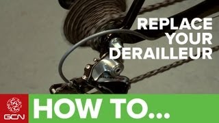 How to Change Your Rear Derailleur  Replacing Your Bikes Rear Mech [upl. by Ahseiyn]