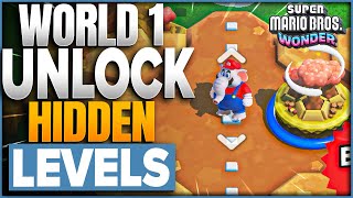 How To Unlock Secret Courses Levels In Pipe Rock Plateau In Super Mario Bros Wonder [upl. by Ted]