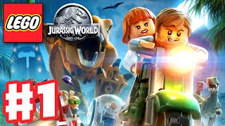 LEGO Jurassic World  Gameplay Walkthrough Part 1  Jurassic Park Prologue PC [upl. by Menard]