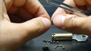 How to Disassemble Cylinder lock Yale 6 pins [upl. by Annoval946]