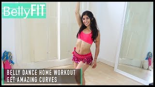 Belly Dance Full body Workout  34 Shimmy [upl. by Kipper531]