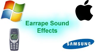 Earrape Sound Effects system startup sound effects [upl. by Euqinimod]