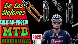 Horquillas Para MtbLas Mejores Para Empezar🚵 [upl. by Ihsoyim]