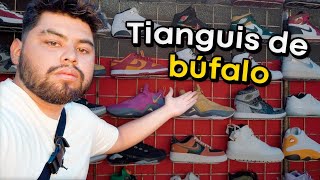 EL TIANGUIS CON MÁS SNEAKERS tianguis la BUFALO [upl. by Atniuqal]