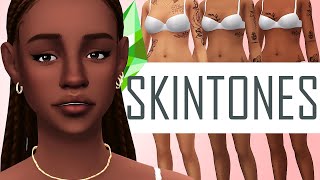 CC Skintones you NEED in your game for The Sims 4 [upl. by Brittan]