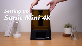 Setting up Your Sonic Mini 4K  Phrozen LCD 3D Printer [upl. by Trilly765]