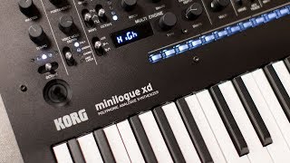 Korg Minilogue XD Polyphonic Analogue Synthesizer  Demo and Overview [upl. by Justen]