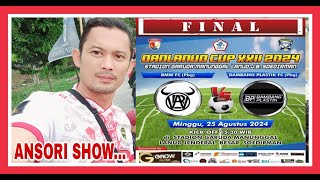 GILAK FINAL TARKAM RASA LIGA BRI ANSORISANDYSIDANGASEPASIF BAMBANG PLASTIK FC PBG 🆚 BMW FC PBG [upl. by Panthea]