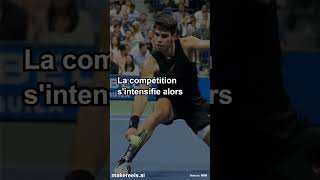 Tennis Alcaraz cherche à prolonger sa série de Grands Chelems à lUS Open sport tennis [upl. by Latia]