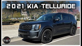 2021 Kia Telluride Nightfall Edition Best Luxury Bargain  TwoTakes [upl. by Arol]