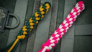 Paracord 05  Rundes Scoubidou Lanyard [upl. by Yhtomiht]