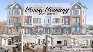 NEW JERSEY HOUSE HUNTING 2022  Townhomes at the Vermella  NJ Home Tour [upl. by Annekahs489]