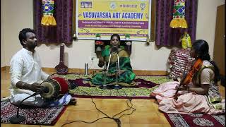 Happy Navarathri Wishes 2024  Vasuvarsha Art Academy  Mrs Vasudharini Vignesh  Carnatic Vocal [upl. by Eads]