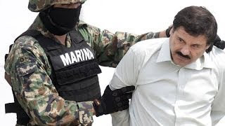 Joaquín El Chapo Guzmán detenido y 100 identificado [upl. by Osnofedli]