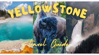 Yellowstone National Park traveling guide from Canada  Crossing US border [upl. by Letniuq462]