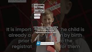 British Passport for Your Child Steps to British Citizenship 2024 Edition PassportForKids ytshorts [upl. by Ahrens]