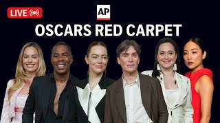 Oscars 2024 Watch as stars arrive on the red carpet [upl. by Mongeau]