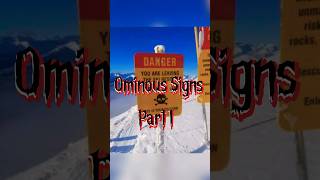 Ominous Signs 😱 pt 1 okcdecals shorts viral signs scary [upl. by Wallace]