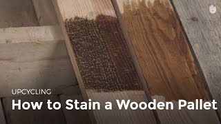 How to Stain Wood  Upcycling [upl. by Haugen]