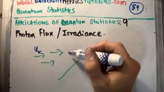 Quantum Statistics 51  Photon Flux Irradiance [upl. by Hsilgne]