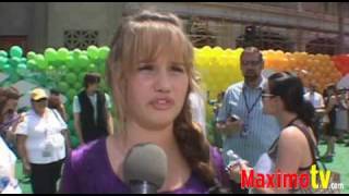 DEBBY RYAN Interview at Disneys quotUPquot Premiere May 16 2009 [upl. by Maynord]